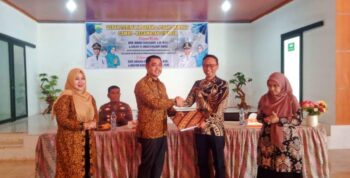 Camat Cibeber Diserahterimakan dari Indra Sunggara kepada Ardian Atohaillah 1